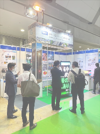 「ハイウェイテクノフェア2021」出展ブース内展示